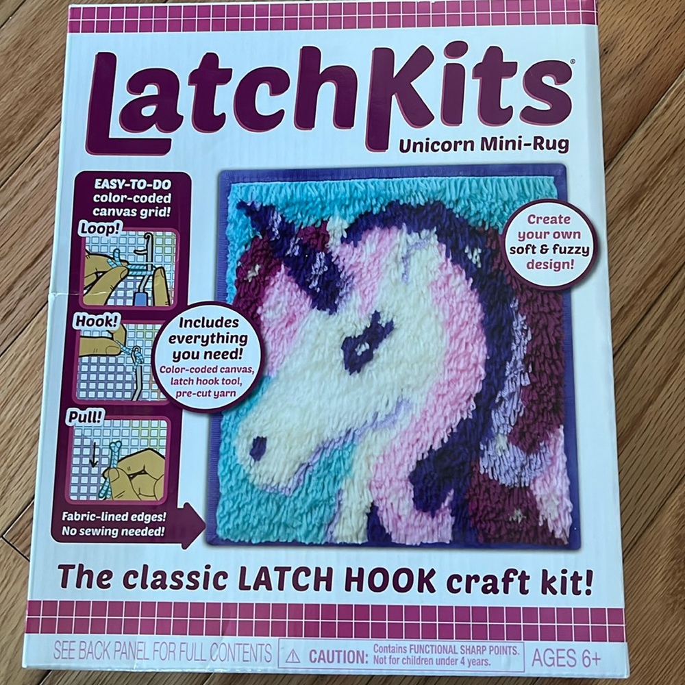 Latch Kits Unicorn Mini-Rug